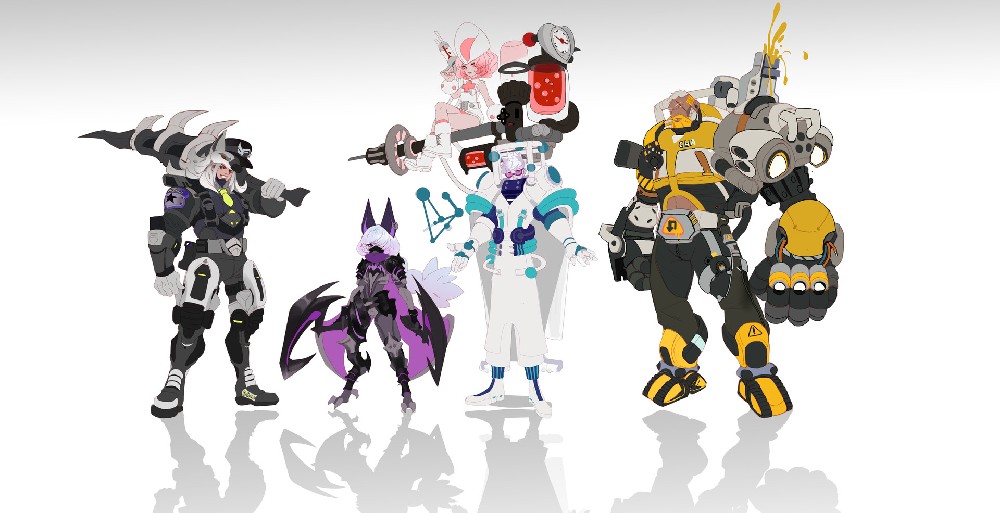 メカニックキャラクター制作